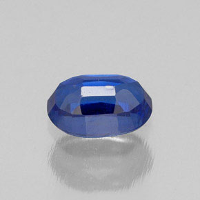Cianite naturale blu da 0,72 ct, taglio ovale, VS-SI