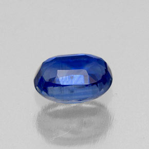 Cianite naturale blu da 0,72 ct, taglio ovale, VS-SI