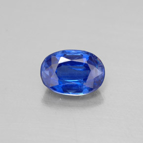 Cianite Blu naturale da 0.66 ct, Taglio ovale, VS-SI