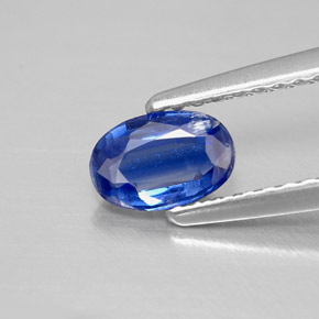 Cianite Blu naturale da 0.52 ct, Taglio ovale, VS-SI