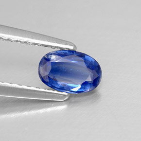 Cianite Blu naturale da 0.52 ct, Taglio ovale, VS-SI
