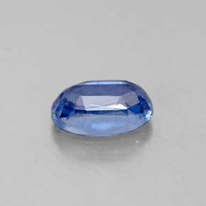Cianite naturale blu da 0,68 ct, taglio ovale, VS-SI