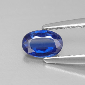 Cianite Blu naturale da 0.54 ct, Taglio ovale, VS-SI