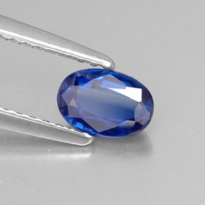 Cianite Blu naturale da 0.54 ct, Taglio ovale, VS-SI