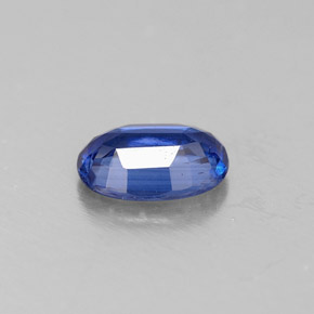 Cianite Blu naturale da 0.54 ct, Taglio ovale, VS-SI