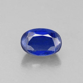 Cianite naturale blu da 0,72 ct, taglio ovale, VS-SI