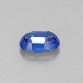 Cianite naturale blu da 0,64 ct, taglio ovale, VS-SI