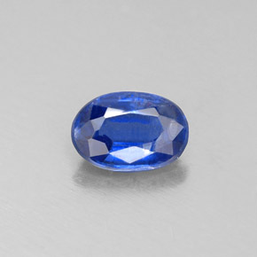 Cianite Blu naturale da 0.59 ct, Taglio ovale, VS-SI