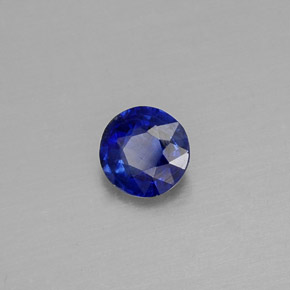 Cianite Blu naturale da 0.42 ct, Taglio rotondo, VS-SI