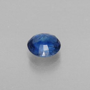 Cianite naturale blu da 0,46 ct, taglio rotondo, VS-SI