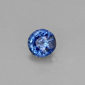 Cianite Blu naturale da 0.59 ct, Taglio rotondo, SI