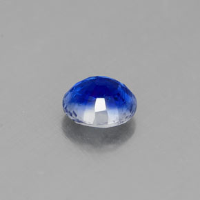 Cianite naturale blu da 0,67 ct, taglio rotondo, VS-SI