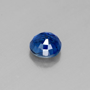 Cianite Blu naturale da 0.66 ct, Taglio rotondo, VS-SI