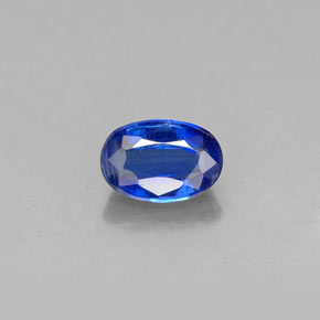 Cianite naturale blu da 0,71 ct, taglio ovale, VS-SI