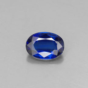 Cianite naturale blu da 0,94 ct, taglio ovale, VS