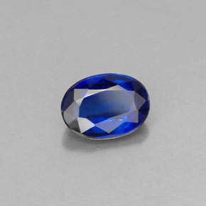Cianite naturale blu da 0,94 ct, taglio ovale, VS