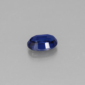 Cianite Blu scuro naturale da 0.61 ct, Taglio ovale, VS-SI