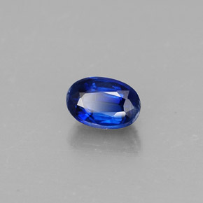 Cianite naturale blu da 0,84 ct, taglio ovale, VS-SI