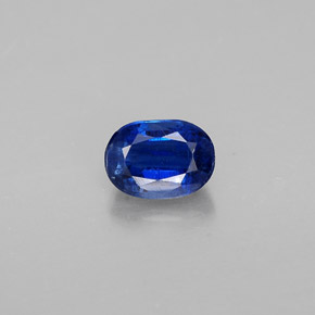 Cianite naturale blu da 0,93 ct, taglio ovale, VS-SI