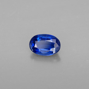 Cianite naturale blu da 0,56 ct, taglio ovale, VS