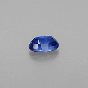 Cianite naturale blu da 0,56 ct, taglio ovale, VS