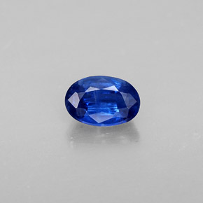 Cianite naturale blu da 0,69 ct, taglio ovale, SI