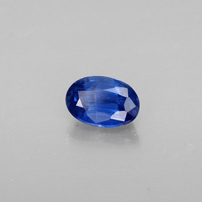 Cianite naturale blu da 0,69 ct, taglio ovale, SI