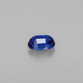 Cianite naturale blu da 0,68 ct, taglio ovale, VS
