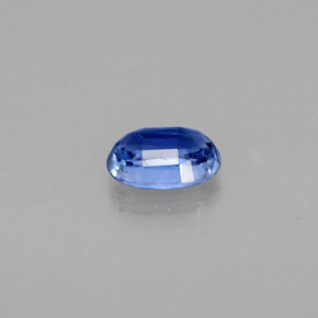 Cianite Blu scuro naturale da 0.63 ct, Taglio ovale, SI