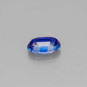 Cianite naturale blu da 0,58 ct, taglio ovale, VS-SI