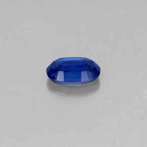 Cianite Blu scuro naturale da 0.58 ct, Taglio ovale, VS