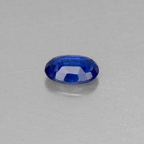Cianite naturale blu da 0,61 ct, taglio ovale, SI