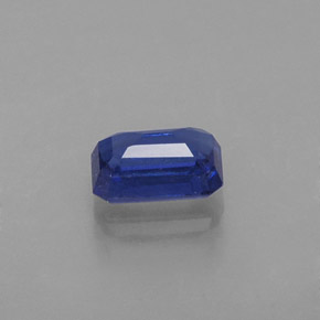 Cianite naturale blu da 0,82 ct, taglio smeraldo, VS-SI