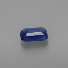Cianite Blu naturale da 0.65 ct, Taglio smeraldo, VS