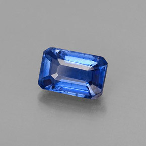 Cianite Blu naturale da 0.80 ct, Taglio smeraldo, VS