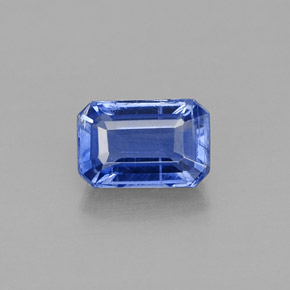 Cianite Blu naturale da 0.83 ct, Taglio smeraldo, VS-SI