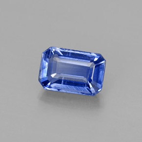 Cianite Blu naturale da 0.83 ct, Taglio smeraldo, VS-SI