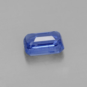 Cianite Blu naturale da 0.83 ct, Taglio smeraldo, VS-SI