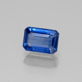 Cianite Blu naturale da 0.83 ct, Taglio smeraldo, VS-SI