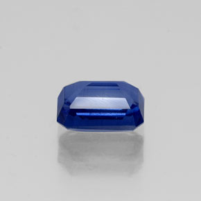 Cianite naturale blu da 0,86 ct, taglio smeraldo, VS-SI