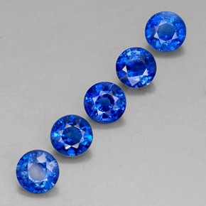Cianite naturale blu da  ct, taglio rotondo, VS-SI