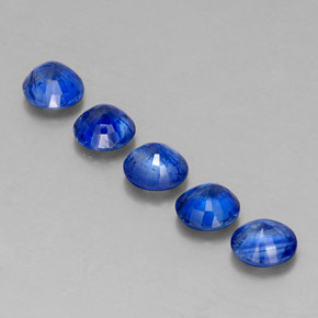 Cianite naturale blu da  ct, taglio rotondo, VS-SI