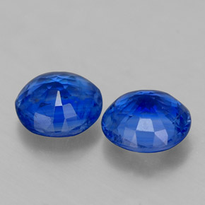 Gemme di Cianite Blu naturale da  ct, Taglio rotondo, VS-SI