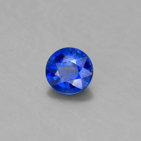 Cianite Blu naturale da 0.50 ct, Taglio rotondo, VS