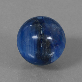 Cianite Blu naturale da 15.55 ct, Sfera, Opaco