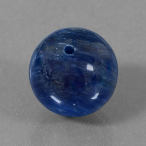 Cianite Blu naturale da 16.04 ct, Sfera, Opaco