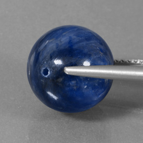 Cianite Blu naturale da 16.04 ct, Sfera, Opaco