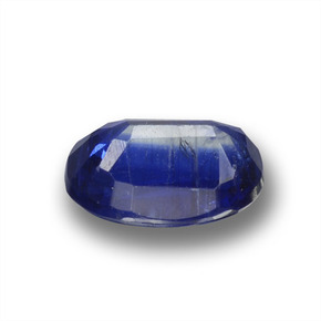 Cianite naturale blu da 1,11 ct, taglio ovale, VS-SI