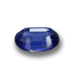 Cianite naturale blu da 1,09 ct, taglio ovale, VS-SI