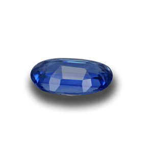 Cianite naturale blu da 1,19 ct, taglio ovale, VS-SI